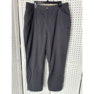 SPORTIF Men's‎ Nylon Fleece Lined Hiking Outdoor Pants 38x30.5 Gray